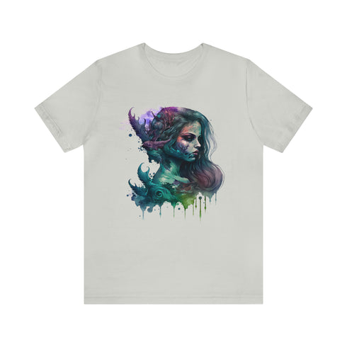 Beauty of the Deep - Short Sleeve Tee Silver